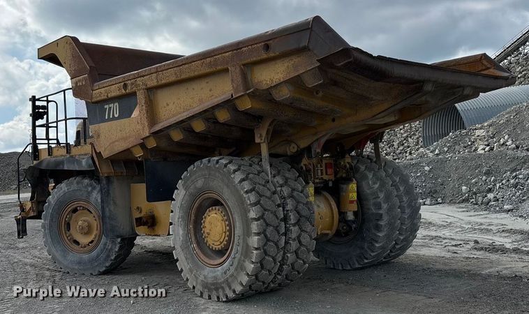 image for item DH8733 2008 Caterpillar 770 haul truck