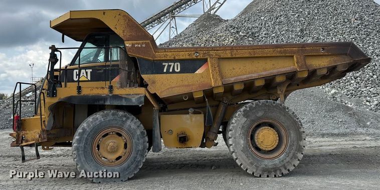 image for item DH8733 2008 Caterpillar 770 haul truck
