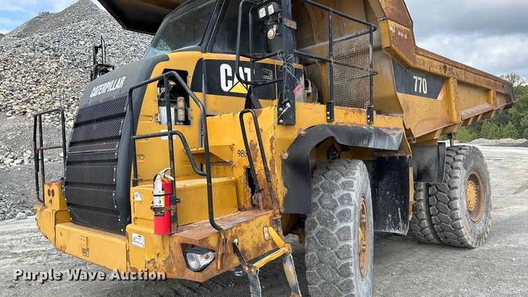 image for item DH8733 2008 Caterpillar 770 haul truck
