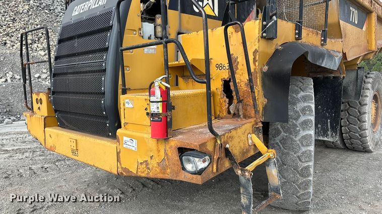 image for item DH8733 2008 Caterpillar 770 haul truck
