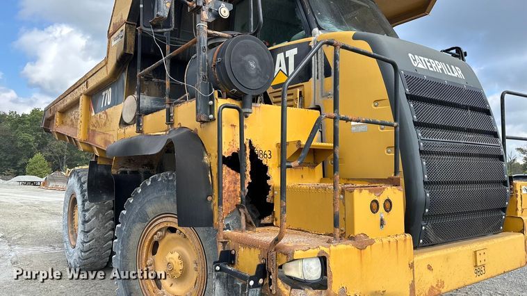 image for item DH8733 2008 Caterpillar 770 haul truck