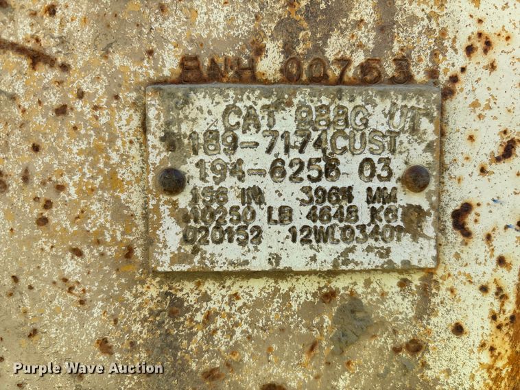 image for item DH8737 Caterpillar 156