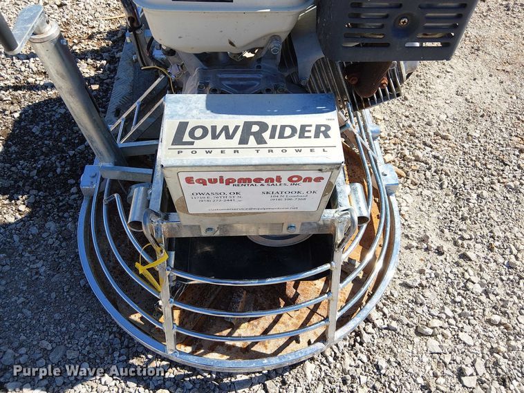 image for item DJ7847 LowRider power trowel