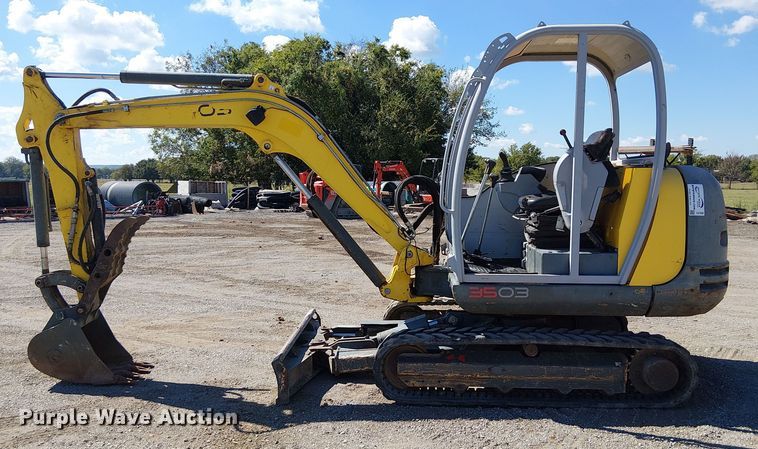 image for item DJ7848 Wacker Neuson 3503RD mini excavator