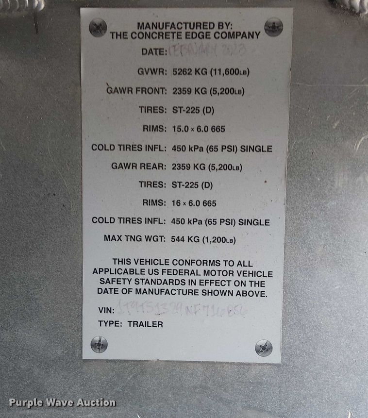 image for item DJ7864 Concrete equipment