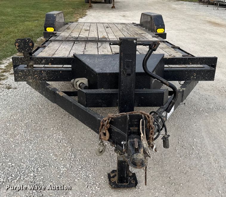 image for item DO2315 2018 Trailerman CTT7616N14 tilt deck utility trailer