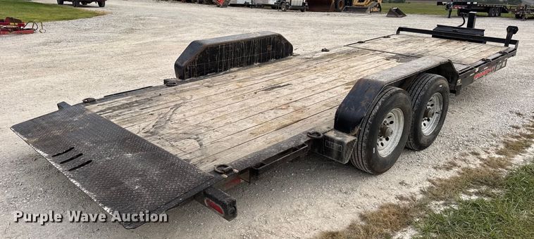 image for item DO2315 2018 Trailerman CTT7616N14 tilt deck utility trailer