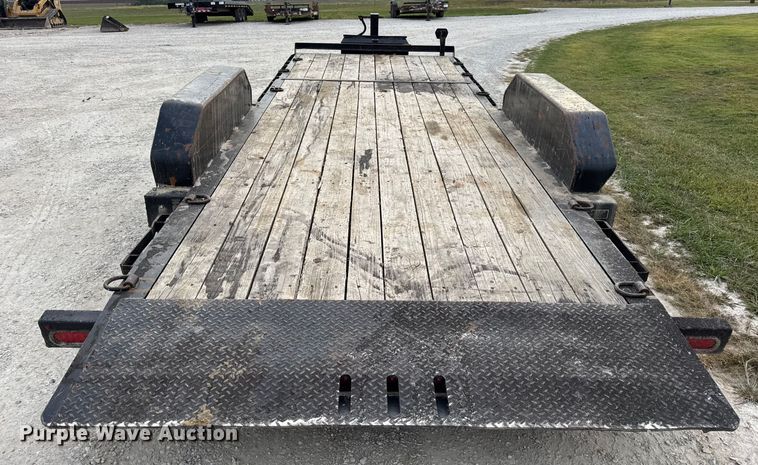 image for item DO2315 2018 Trailerman CTT7616N14 tilt deck utility trailer