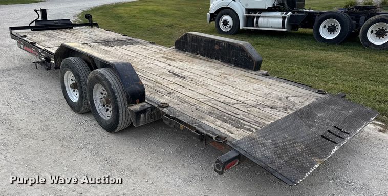 image for item DO2315 2018 Trailerman CTT7616N14 tilt deck utility trailer