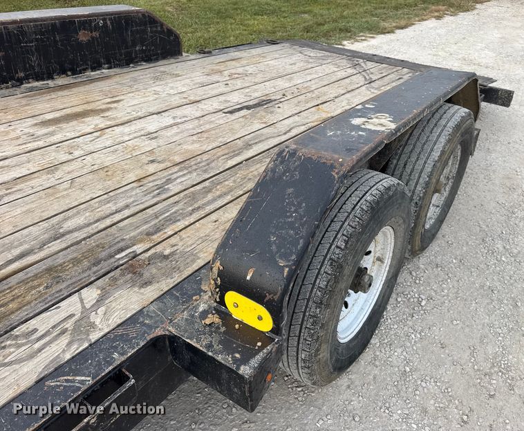 image for item DO2315 2018 Trailerman CTT7616N14 tilt deck utility trailer