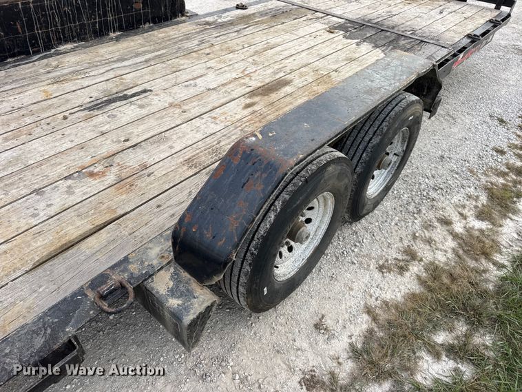 image for item DO2315 2018 Trailerman CTT7616N14 tilt deck utility trailer