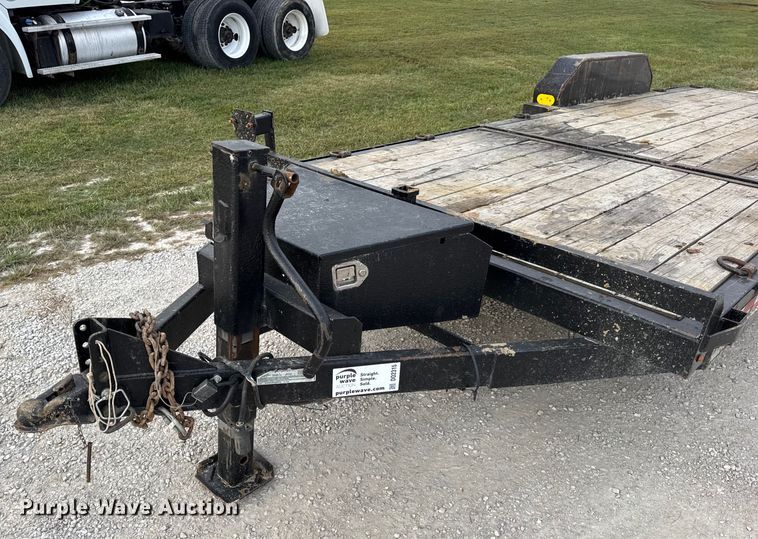 image for item DO2315 2018 Trailerman CTT7616N14 tilt deck utility trailer