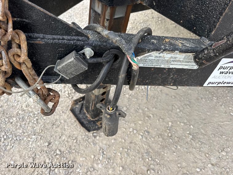 image for item DO2315 2018 Trailerman CTT7616N14 tilt deck utility trailer