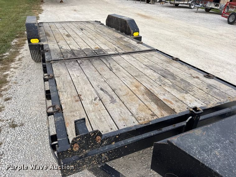 image for item DO2315 2018 Trailerman CTT7616N14 tilt deck utility trailer