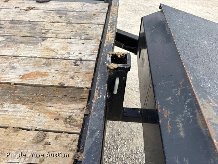 image for item DO2315 2018 Trailerman CTT7616N14 tilt deck utility trailer