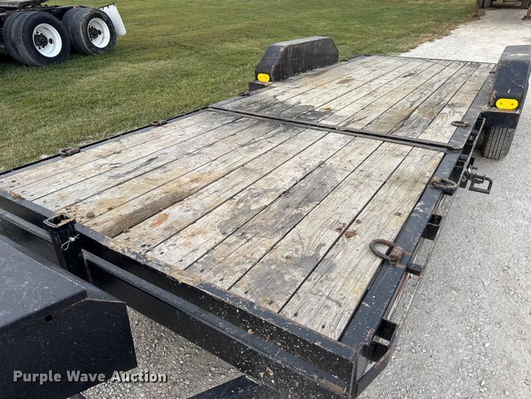 image for item DO2315 2018 Trailerman CTT7616N14 tilt deck utility trailer