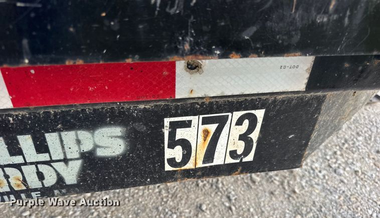 image for item DO2315 2018 Trailerman CTT7616N14 tilt deck utility trailer