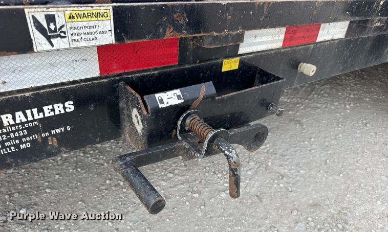 image for item DO2315 2018 Trailerman CTT7616N14 tilt deck utility trailer