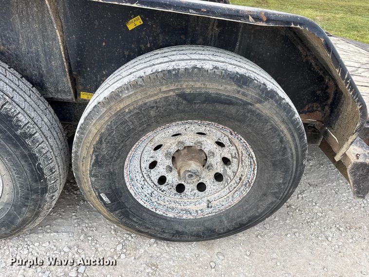 image for item DO2315 2018 Trailerman CTT7616N14 tilt deck utility trailer