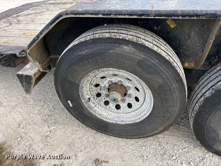 image for item DO2315 2018 Trailerman CTT7616N14 tilt deck utility trailer