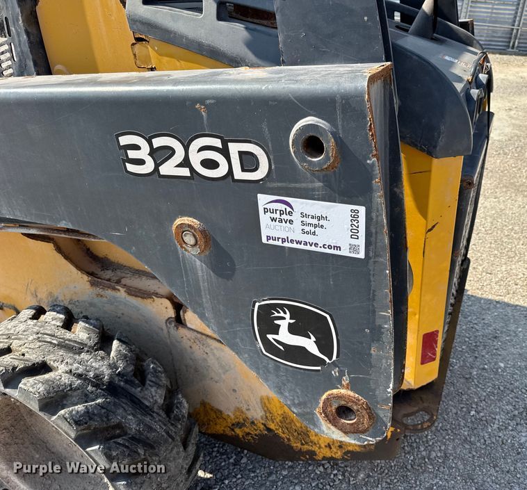 image for item DO2368 2011 John Deere 326D skid steer loader