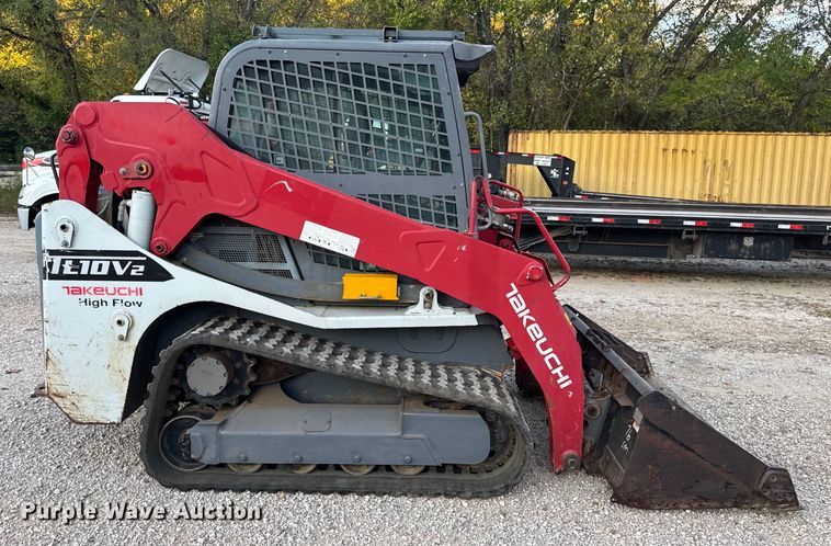 MINI CARGADOR SOBRE ORUGAS 2017 TAKEUCHI TL10V2