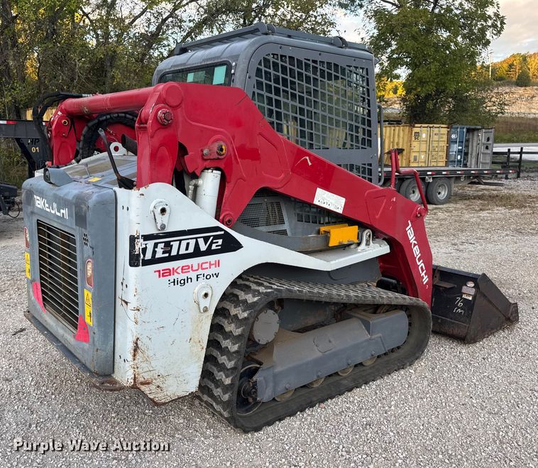 MINI CARGADOR SOBRE ORUGAS 2017 TAKEUCHI TL10V2