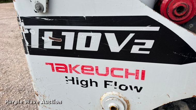 image for item DO2390 2017 Takeuchi TL10V2 tracked skid steer loader