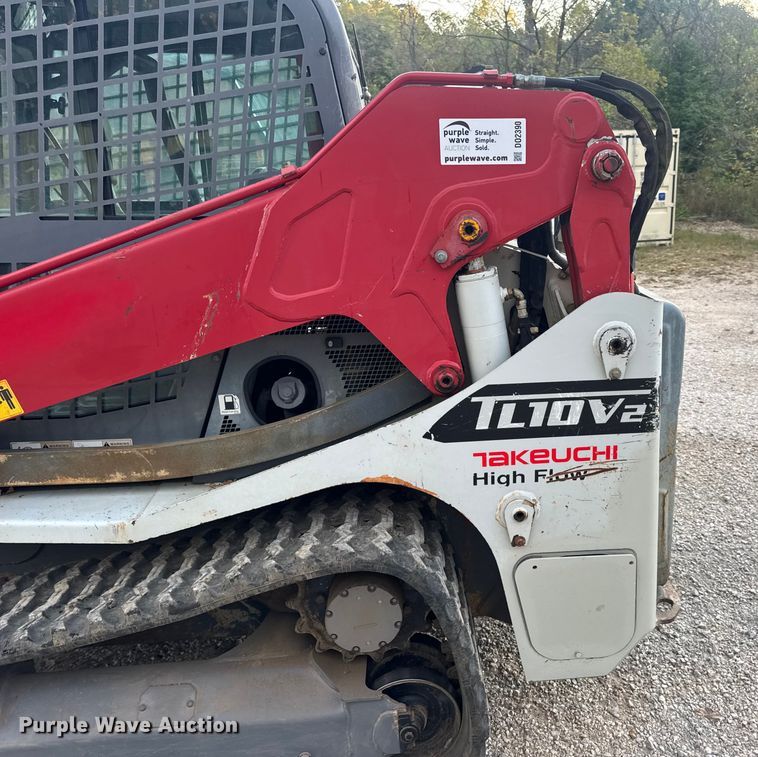 image for item DO2390 2017 Takeuchi TL10V2 tracked skid steer loader