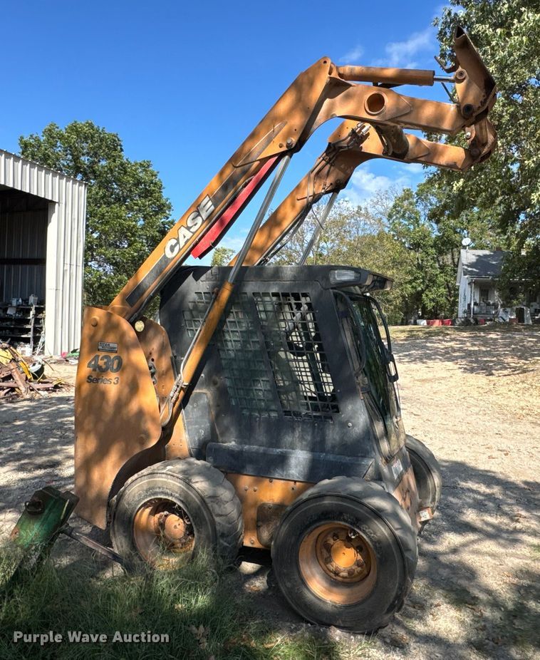 image for item DO2397 2008 Case 430 skid steer loader