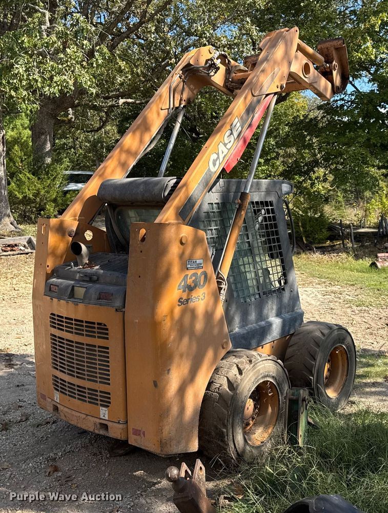 image for item DO2397 2008 Case 430 skid steer loader