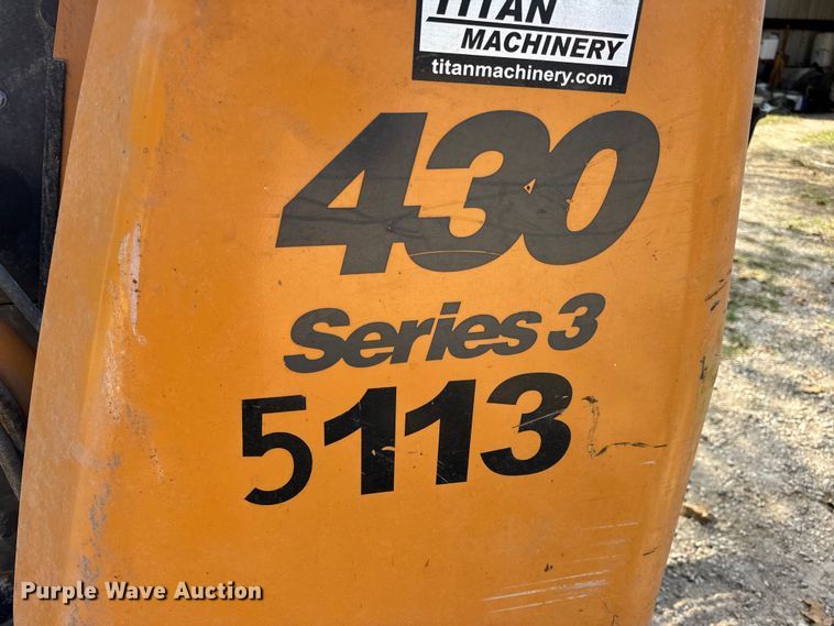 image for item DO2397 2008 Case 430 skid steer loader