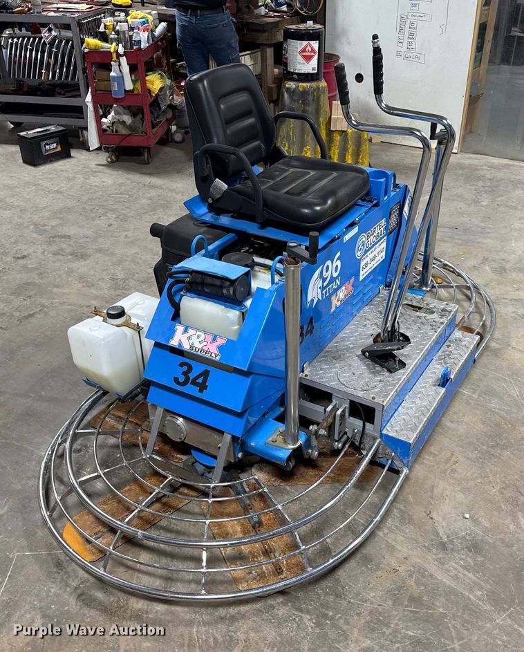 image for item DO2407 2023 Bartell Global Titan 96 power trowel