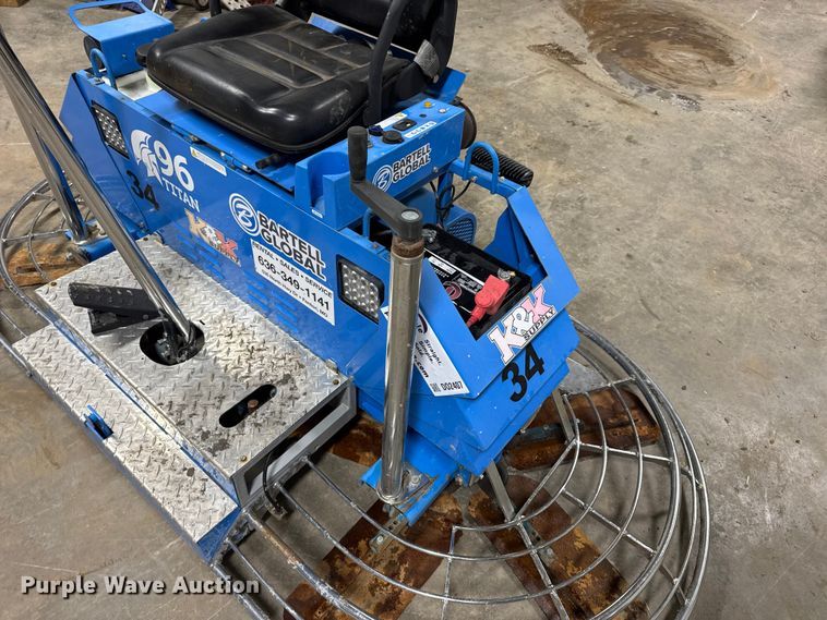 image for item DO2407 2023 Bartell Global Titan 96 power trowel