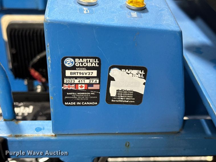 image for item DO2407 2023 Bartell Global Titan 96 power trowel