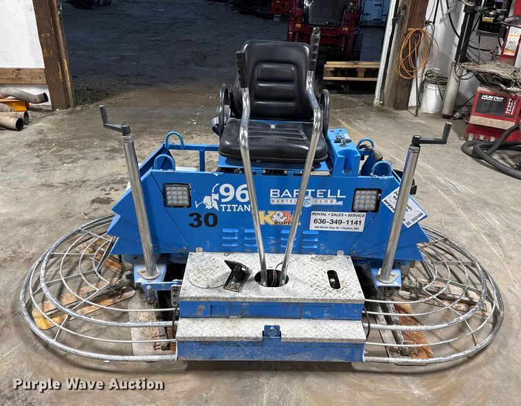 image for item DO2408 Bartell Global Titan 96 power trowel