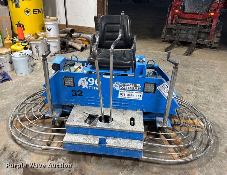image for item DO2409 2023 Bartell Global Titan 96 power trowel