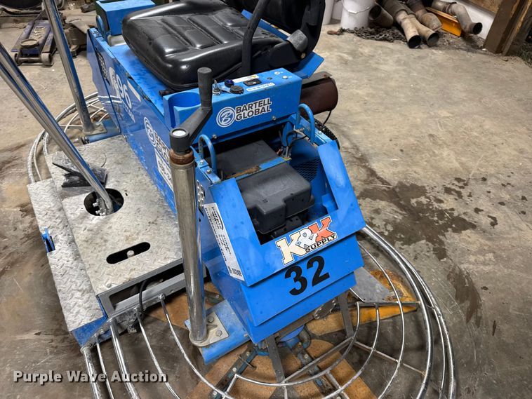 image for item DO2409 2023 Bartell Global Titan 96 power trowel