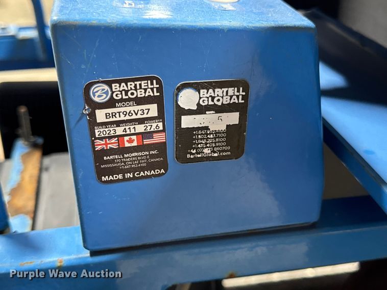 image for item DO2409 2023 Bartell Global Titan 96 power trowel