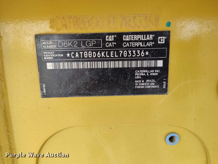 image for item DP5019 2020 Caterpillar D6K2 LGP dozer