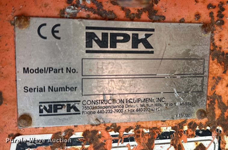 image for item DP8904 NPK GH-2 breaker
