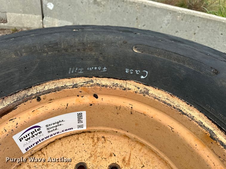 image for item DP8906 (2) Goodyear IT525 19.5L-24 tires and wheels