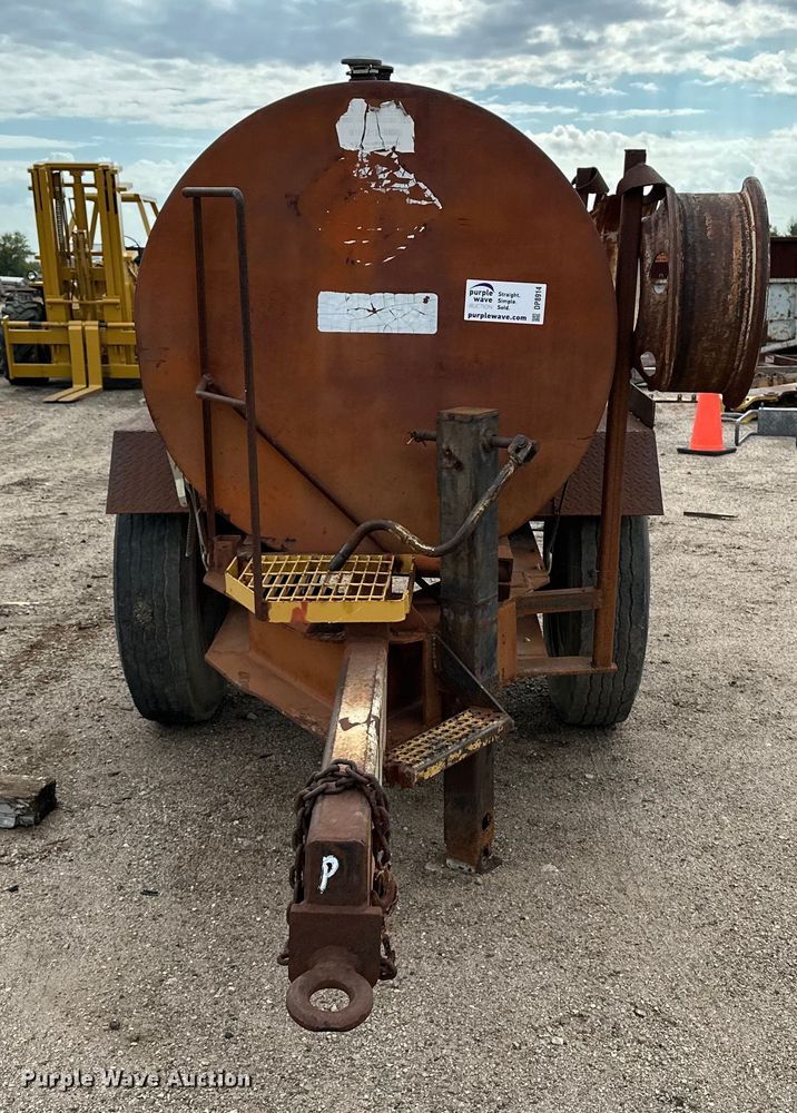 image for item DP8914 Shop built tank trailer