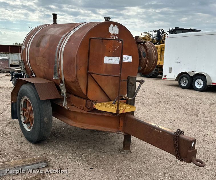 image for item DP8914 Shop built tank trailer