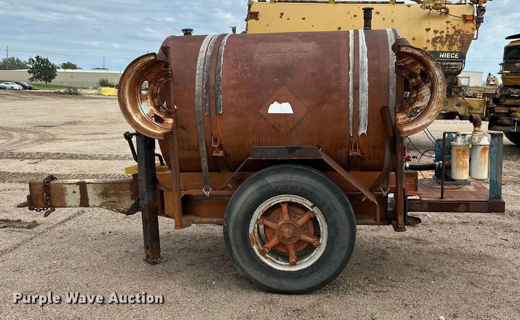 image for item DP8914 Shop built tank trailer