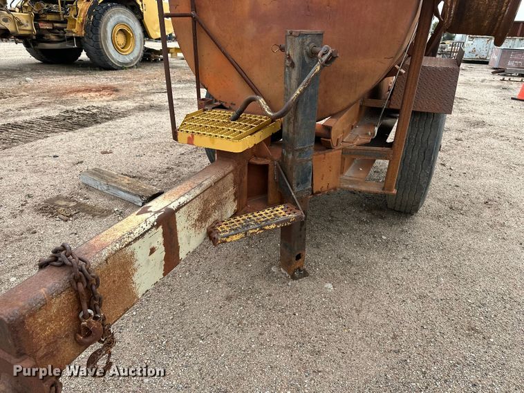 image for item DP8914 Shop built tank trailer