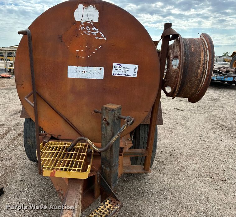 image for item DP8914 Shop built tank trailer
