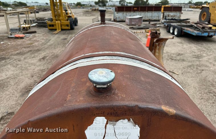 image for item DP8914 Shop built tank trailer