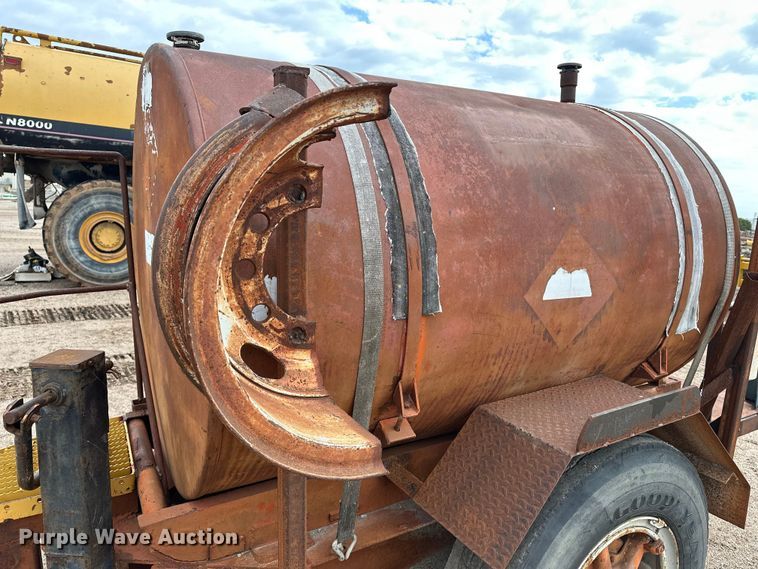 image for item DP8914 Shop built tank trailer