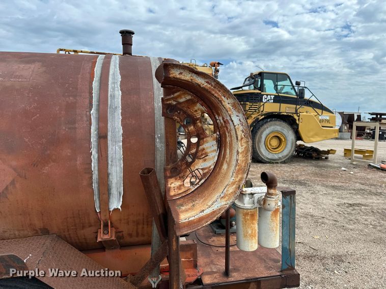 image for item DP8914 Shop built tank trailer